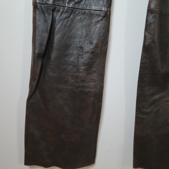 Wilsons Maxima Brown Leather Pants | Leather Pants | NWT | Size 8 / 28 - Picture 3 of 15